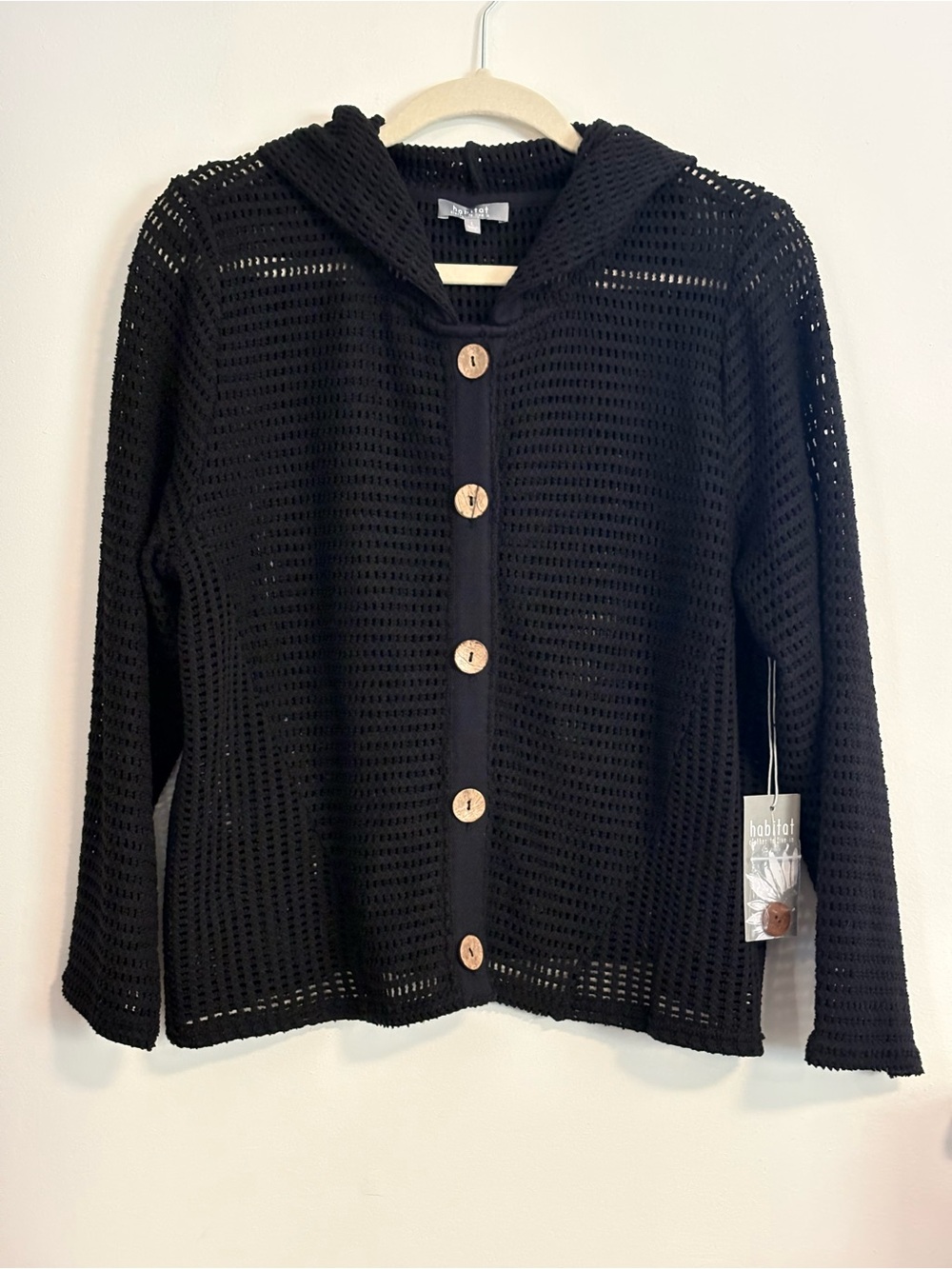 NWT Habitat Summer Breeze Hooded Sweater jacket